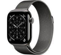 Apple Watch Series 11 GPS + Cellular 42mm Titangehäuse Milanese Loop Natur M/L