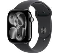 Apple Watch Series 11 GPS + Cellular 46 mm Aluminiumgehäuse Sport Band Schwarz S/M