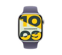 Apple Watch Series 11 GPS + Cellular 46mm Aluminium silber Sportarmband nebelviolett M/L | NEU | originalverpackt (OVP) | differenzbesteuert | AN716935