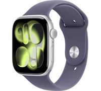 Apple Watch Series 11 GPS + Cellular 46mm Aluminiumgehäuse Sport Band Nebelviolett S/M