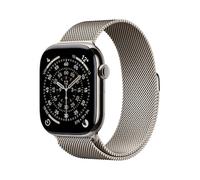 Apple Watch Series 11 GPS + Cellular 46mm Natural Titanium Gehäuse mit Natural Milanese Loop - M/L