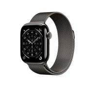 Apple Watch Series 11 GPS + Cellular 46mm Schiefer Titanium Case mit Schiefer Milanese Loop - S/M