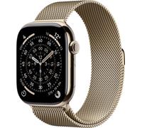 Apple Watch Series 11 GPS + Cellular 46mm Titangehäuse Milanese Loop Gold M/L