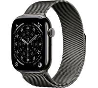 Apple Watch Series 11 GPS + Cellular 46mm Titangehäuse Milanese Loop Schiefer M/L