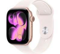 Apple Watch Series 11 MEV74MP 46mm GPS Aluminium Rose gold rosa Sport Band M/L Smartwatch
