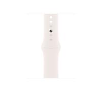 Apple Watch Series 11 Sportarmband, Roségold, Blassrosa, Aluminium, 42mm, GPS + Cellular, S/M