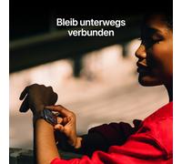 Apple Watch Series 11 Sportarmband, Silber, Nebelviolett, Aluminium, 46mm, GPS, S/M