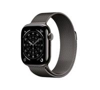 Apple Watch Series 11 Titan Schiefer (GPS + Cellular) 42mm Milanaise Armband Schiefer