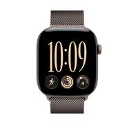 Apple Watch Series 12 GPS + Cellular 46mm Aluminium dunkelbronze + Milanese Armband dunkelbronge M/L