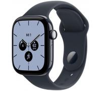 Apple Watch Series 12 GPS + Cellular 42mm Keramik nachtblau mit Sportarmband M/L navyblau
