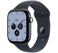 Apple Watch Series 12 GPS + Cellular 46mm Keramik nachtblau mit Sportarmband M/L navyblau
