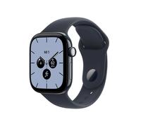 Apple Watch Series 12 GPS + Cellular 46mm Night Blue Ceramic Case with Navy Blue Sport Band - M/L