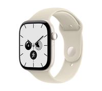 Apple Watch Series 12 GPS + Cellular 46mm Pearl White Ceramic Case with Sand Sport Band - S/M