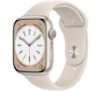 Apple Watch Series 8 (45mm) GPS Aluminium mit Sportarmband polarstern/polarstern