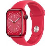 Apple Watch Series 8 GPS 41mm Aluminium mit Sportarmband (PRODUCT)RED