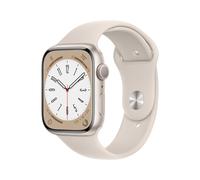 Apple Watch Series 8 GPS Aluminium sternenlicht, 45mm MNP23FD/A