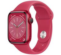 Apple Watch Series 8 GPS + Cellular 41 mm Aluminiumgehäuse (PRODUCT) RED™ Sport Band (PRODUCT) RED™