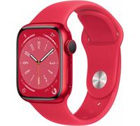 Apple Watch Series 8 Sportarmband 41 mm Aluminium GPS - Smartwatch - (PRODUCT)RED