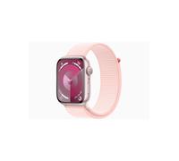 Apple Watch Series 9 GPS 45mm - Pink Aluminium Case with Light Pink Sport Loop