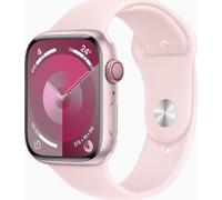 Apple Watch Series 9 GPS + Cellular 45mm Aluminium mit Sportarmband M/L rose