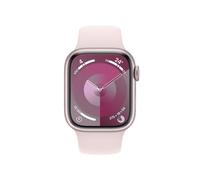 Apple Watch Series 9 (GPS + Cellular) 45mm Aluminiumgehäuse pink, Sportband pink M/L