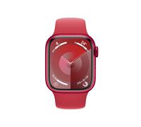 Apple Watch Series 9 (GPS + Cellular) 45mm Aluminiumgehäuse rot, Sportband rot S/M