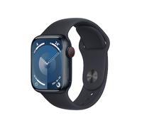 Apple Watch Series 9 LTE 41mm Aluminium Mitternacht Sportarmband Mitternacht M/L