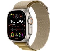 Apple Watch Ultra 2 (2024) GPS + Cellular 49mm Titangehäuse Alpine Loop Mandel L