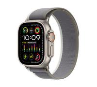Watch Apple Watch Ultra 2 (2023) LTE 49mm Natural Titanium Case with Trail Loop S/M - Green/Grey