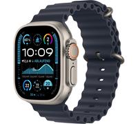 Apple Watch Ultra 2 (49mm) GPS+4G Titan mit Ocean Armband natur/marine