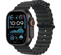 Apple Watch Ultra 2 (49mm) GPS+4G Titan mit Ocean Armband schwarz/schwarz