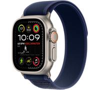 Apple Watch Ultra 2 (49mm) GPS+4G Titan mit Trail Loop Armband (M/L) natur/blau