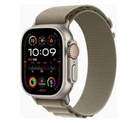 Apple Watch Ultra 2 49mm GPS + 4G Titangehäuse Olive Alpine Loop Gr. S