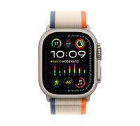Apple WATCH Ultra 2 49mm GPS+Cellular Titangehäuse Trail Loop Orange/Beige M/L
