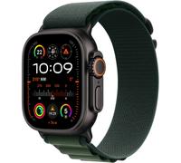 Apple Watch Ultra 2 Alpine Loop L 49 mm Titan GPS + 4G - Smartwatch - schwarz/dunkelgrün