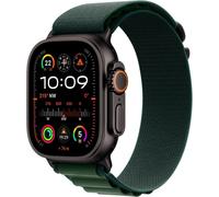 APPLE Watch Ultra 2 GP Apple Watch Ultra 2 (2024) Titan Schwarz Alpine Loop Dunkelgrün M