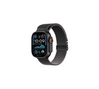 Apple Watch Ultra 2 GPS + Cellular 49mm - Black Titanium Case with Black Titanium Milanese Loop - S