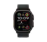 Apple watch ultra 2 gps + cellular 49mm black titanium case with black trail loop - m/l