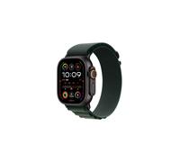 Apple Watch Ultra 2 GPS + Cellular 49mm - Black Titanium Case with Dark Green Alpine Loop - Medium
