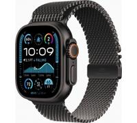 Apple Watch Ultra 2 4G 49 mm Schwarz Milanaise Armband L Smartwatch