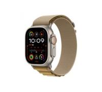 Apple Watch Ultra 2 GPS+ Cellular 49mm Natural Titanium Case with Tan Alpine Loop (MX4H3FD/A)