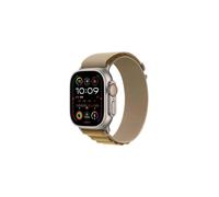 Apple Watch Ultra 2 GPS + Cellular 49mm - Titanium Case with Tan Alpine Loop - Large