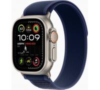 Apple Watch Ultra 2 GPS + Cellular 49mm Titanium mit blauem Trail Loop medium-large