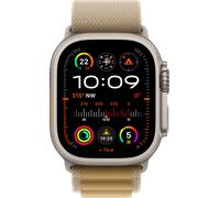 Apple Watch Ultra 2 grau braun 49 Titan Alpine Loop gps