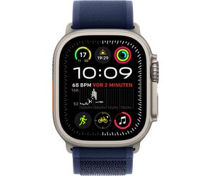 Apple Watch Ultra 2 grau dunkelblau 49 Titan Trail Loop