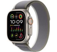 Apple Watch Ultra 2 LTE Titan 49mm Trail Loop Grün/Grau S/M MRF33 - - | Zustand: Neu in OVP