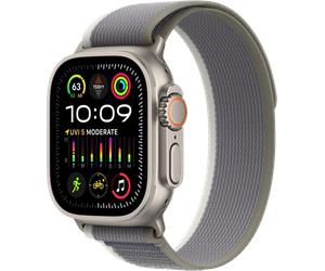 Apple Watch Ultra 2 LTE Titan 49mm Trail Loop Grün/Grau S/M MRF33 - - | Zustand: Neu in OVP