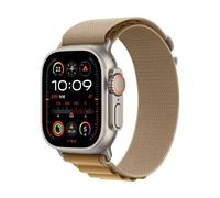 Apple Watch Ultra 2 Natur Titanium Alpine Loop Mandel L 2024 GPS + Cellular 49mm