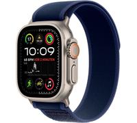 Apple Watch Ultra 2 natural TC Marineblau Trail M/L