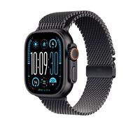 Apple Watch Ultra 2 Schwarz Titanium Milanese Loop Schwarz L 2024 GPS + Cellular 49mm - Softwareupdates: bis ca.